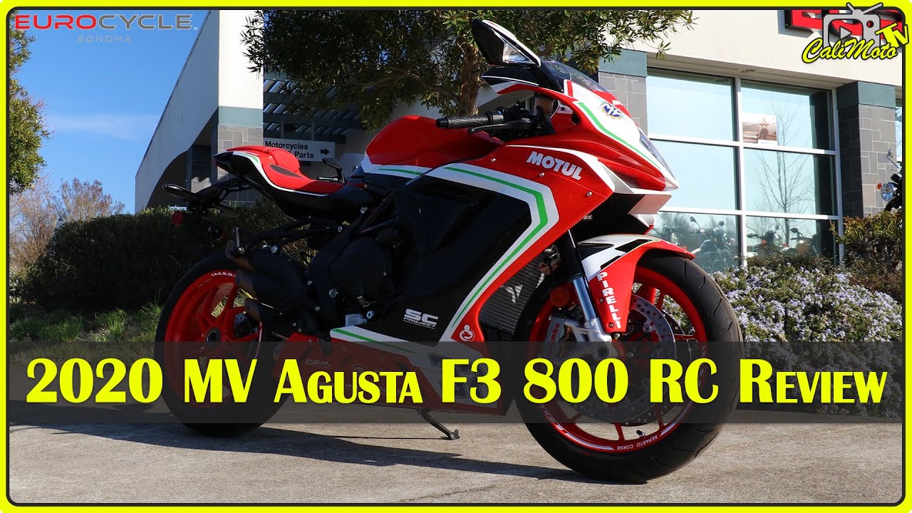 Обзор MV Agusta F3 800 RC 2020 года | Красота и производительность