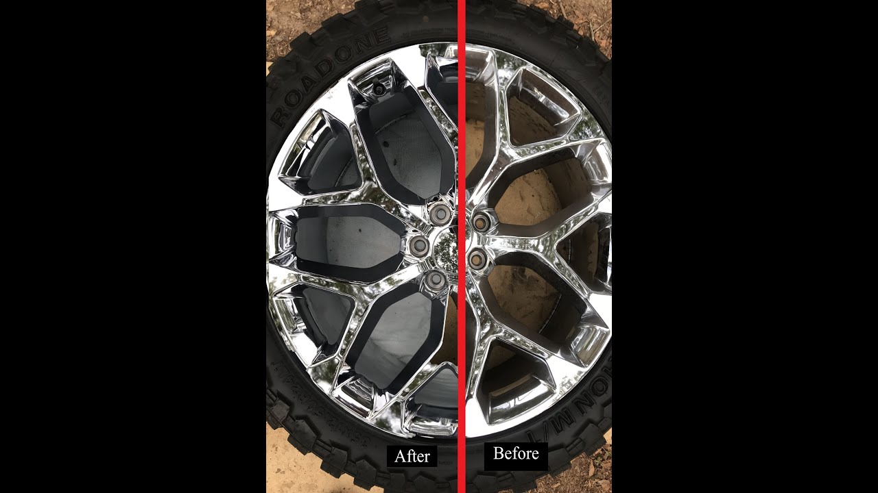 How to Polish Chrome Rims