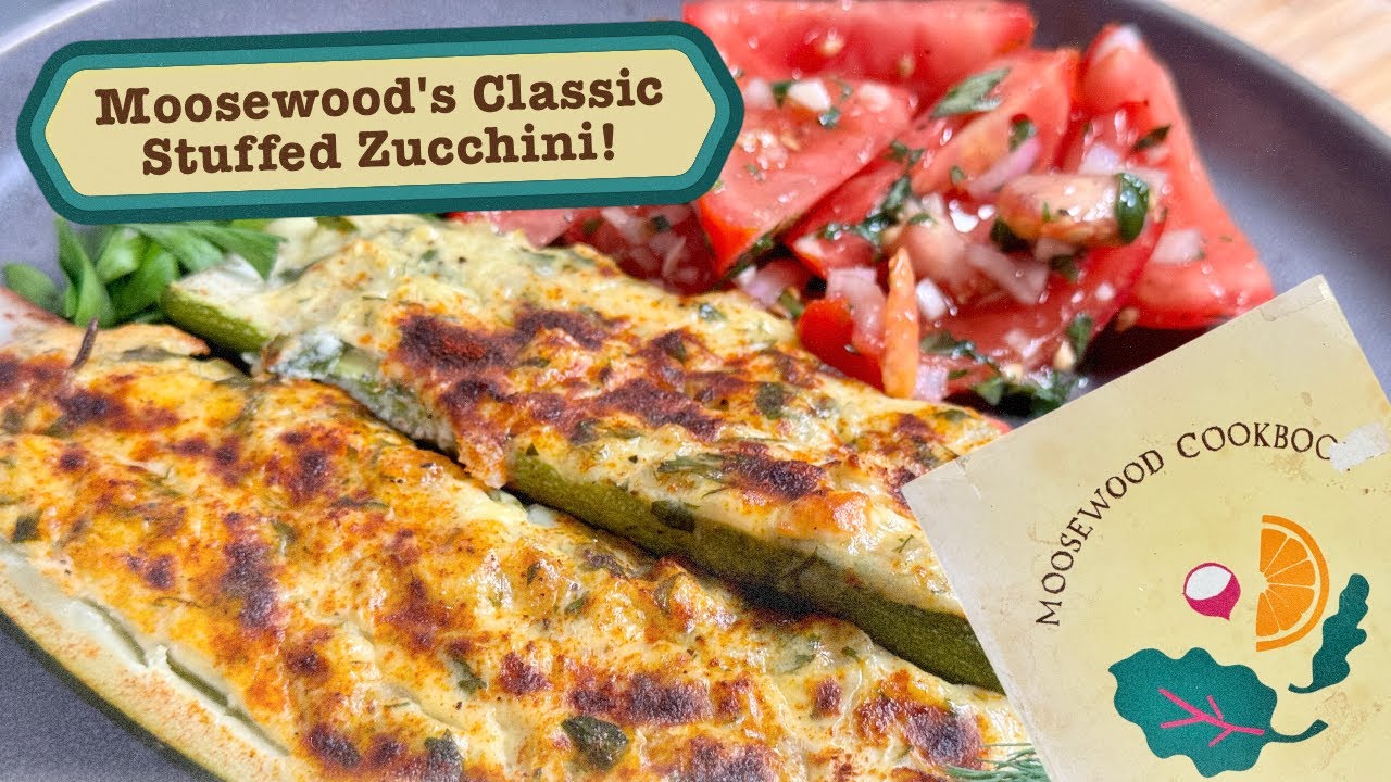 Vegetarian Delight: Moosewood’s Classic Stuffed Zucchini