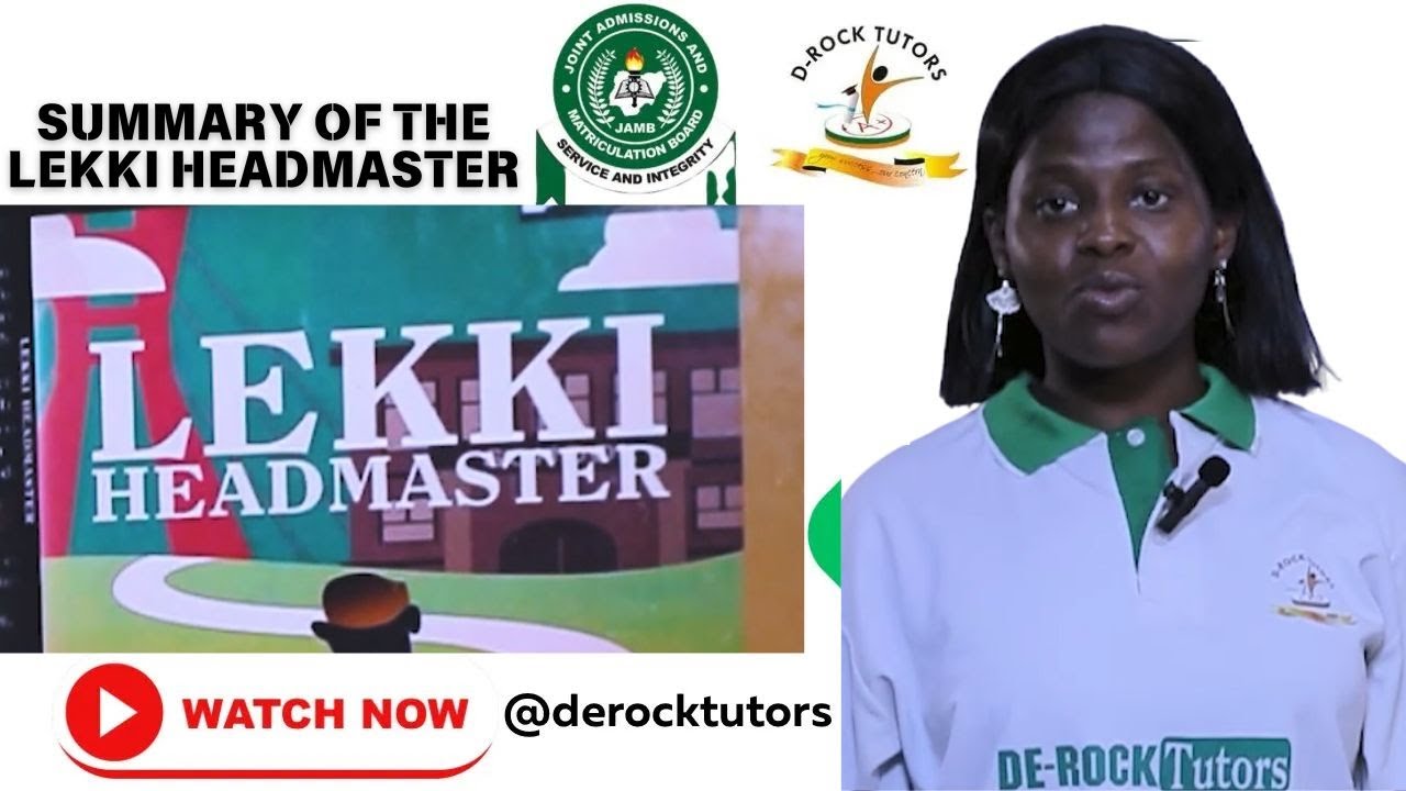 JAMB 2025 LEKKI HEADMASTER SUMMARY(PART 2)