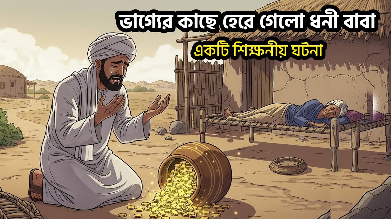 ধন দিয়ে ভাগ্য বদলাতে চেয়েছিল এক বাবা অতঃপর ২০ বছর পর যা ঘটল | ইসলামিক শিক্ষনীয় গল্প | True Story