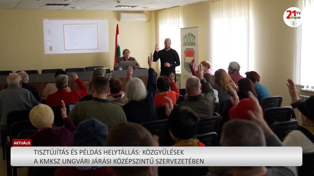 Tisztújítás és példás helytállás: közgyűlések a KMKSZ Ungvári Járási Középszintű Szervezetében