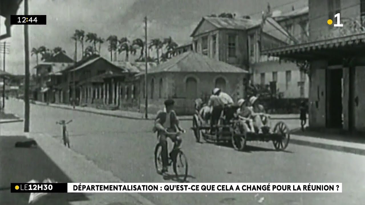 La Départementalisation a-t-elle changé la physionomie de l'île ?