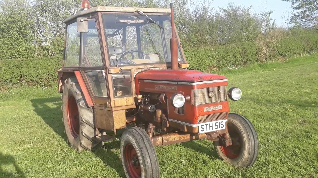 Zetor 5718 manufactured 1977