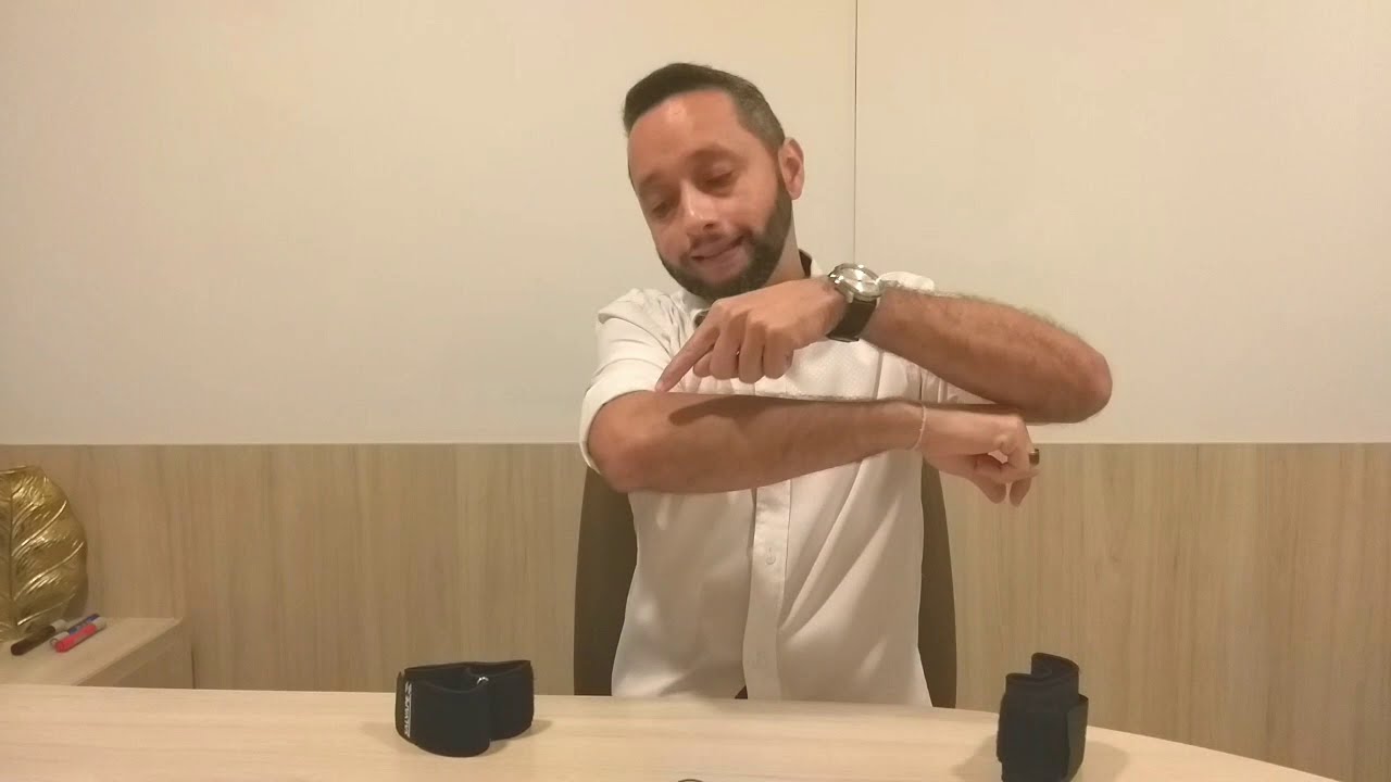 Cinta Tennis Elbow para epicondilite do cotovelo LER/DORT - #dor #tendinite