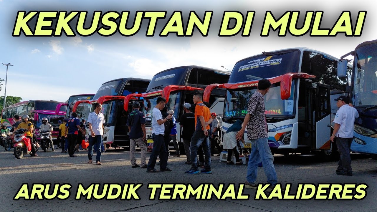 Kekusutan sudah di mulai, armada menumpuk di kalideres