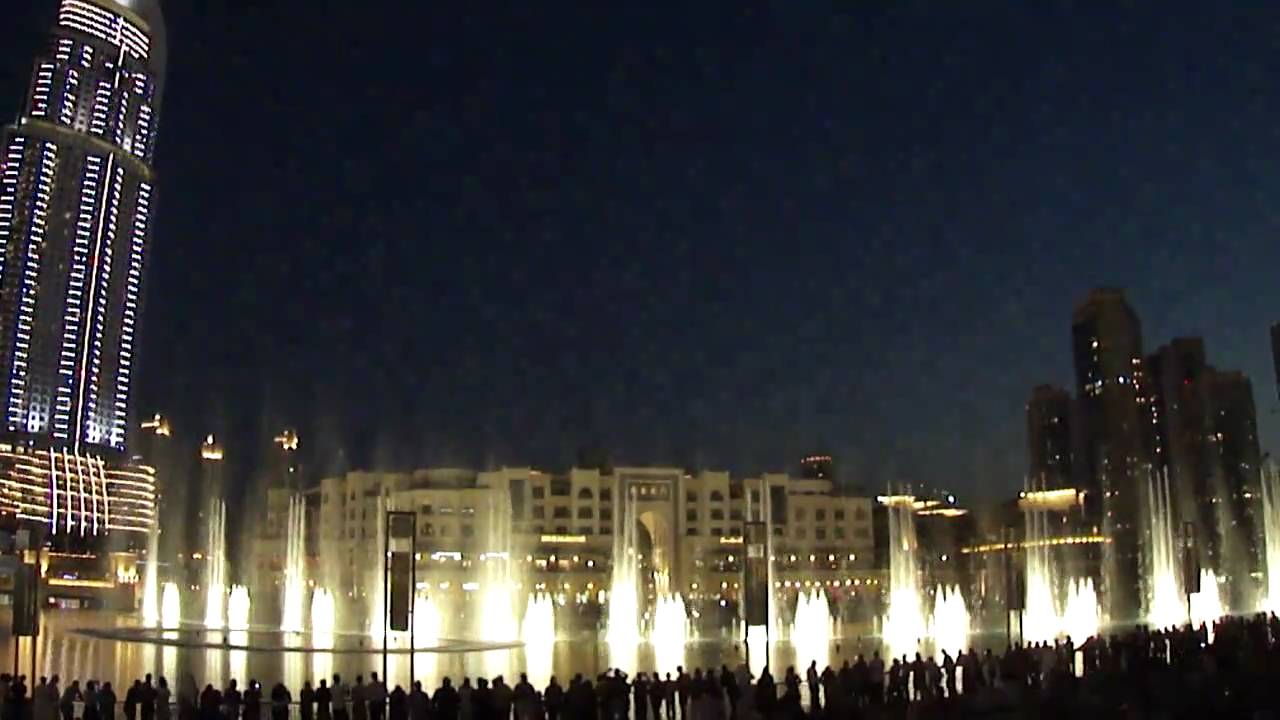 Burj Khalifa/Dubai Mall's Fountain - UAE Nat'l Anthem