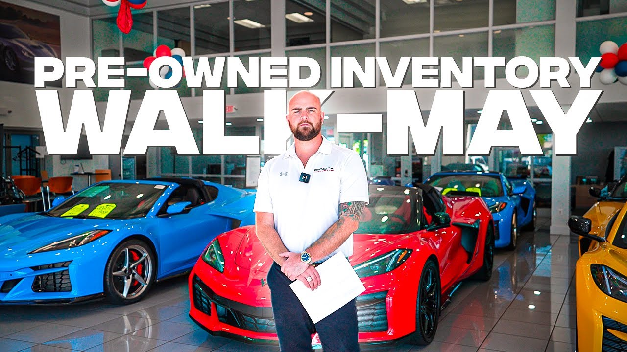 Pre-Owned C8 Corvette Inventory Walk | May | LetsVette