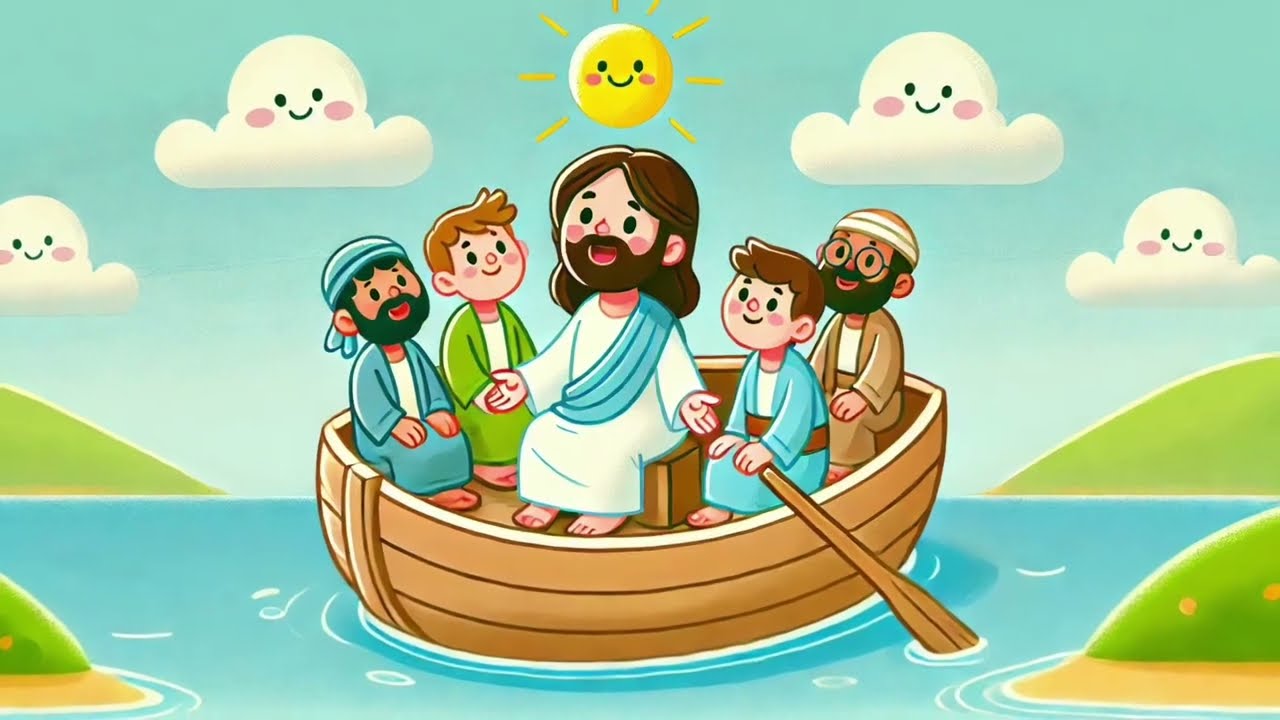 Jesus Calms the storm (Children's Song)