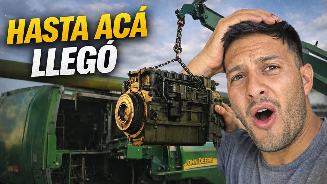 SE PARÓ LA COSECHA: MOTOR AFUERA 🚜💥