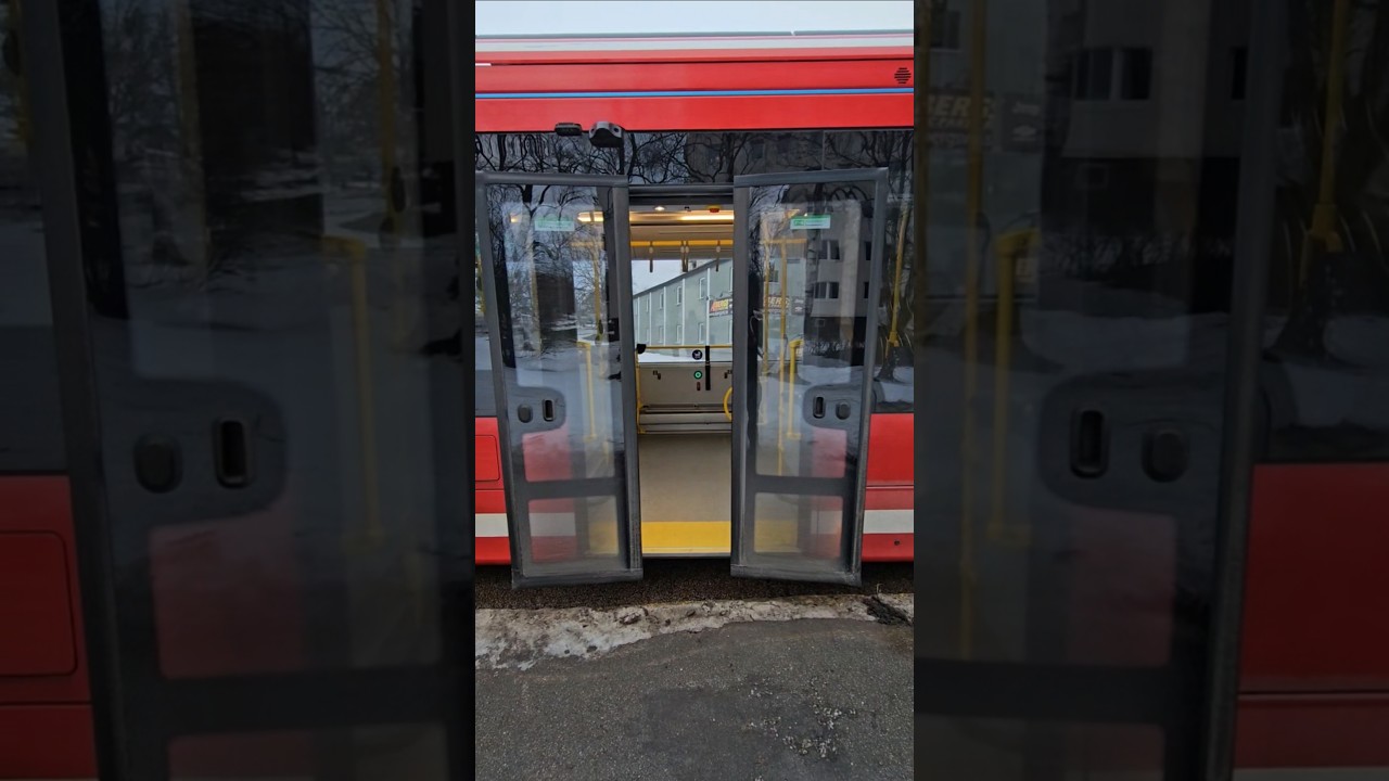 MAN 18E bus doors 