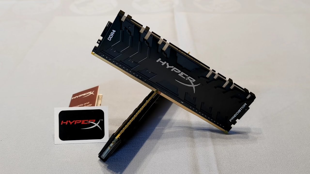 Kingston HyperX Predator DDR4 RGB Unboxing CL15 Gaming RAM