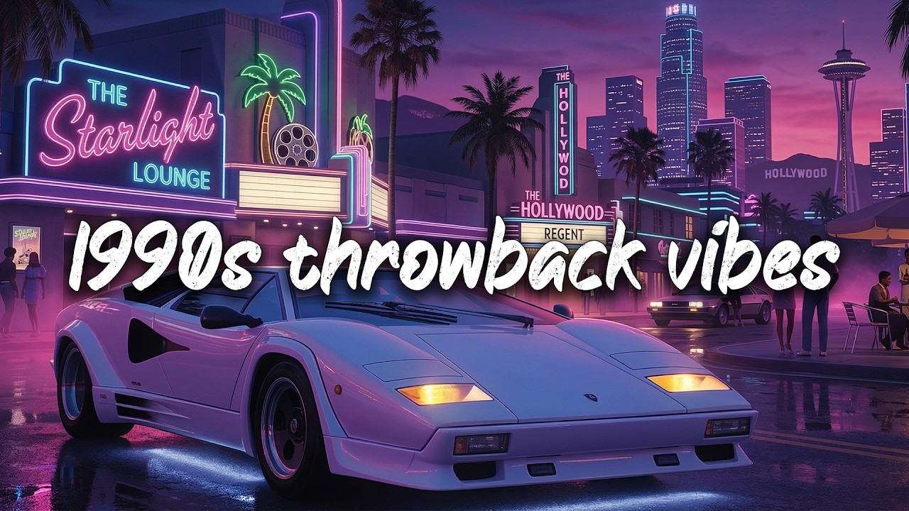 It's summer 1990s, you're driving in Miami | throwback playlist ~ 1990's music hits
