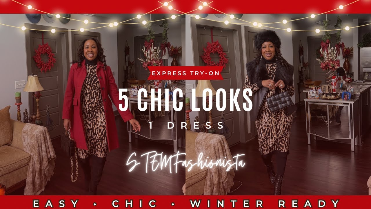 One Dress, 5 Chic Looks | Express Styling (Clearance Find)