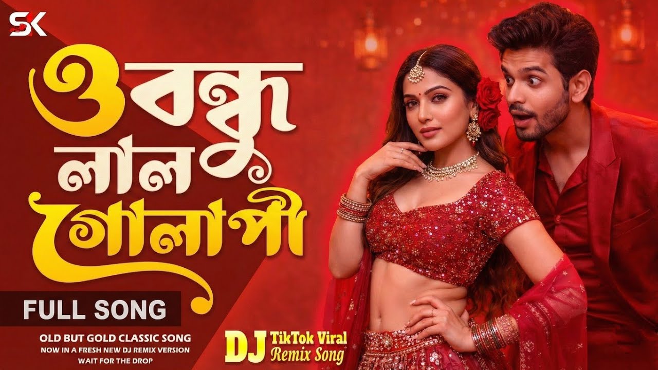 O Bondhu Lal Gulapi - ও বন্ধু লাল গোলাপি | New Version 2026 | Sharif Uddin Cover | Sk Audio Factory 