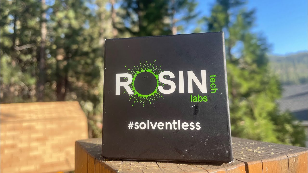 DABBING ON WEDDING CAKE ROSIN BY ROSINTECH ON MY VISIT TO BIG BEAR LAKE