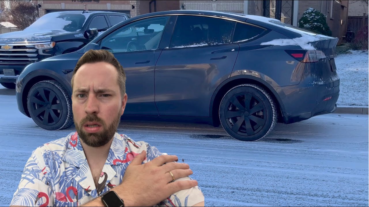 How Does A Tesla Model Y RWD Handle Snow?