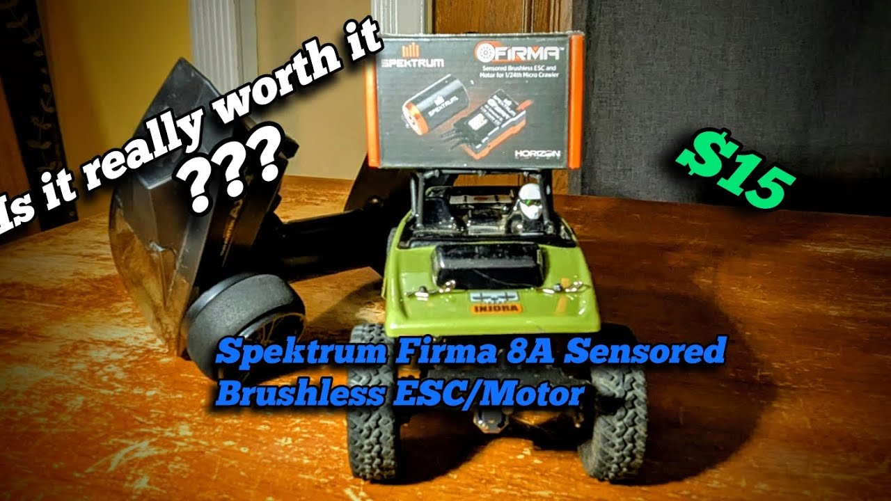 Is the Spektrum Firma 8A Sensored Brushless ESC/Motor really worth it.