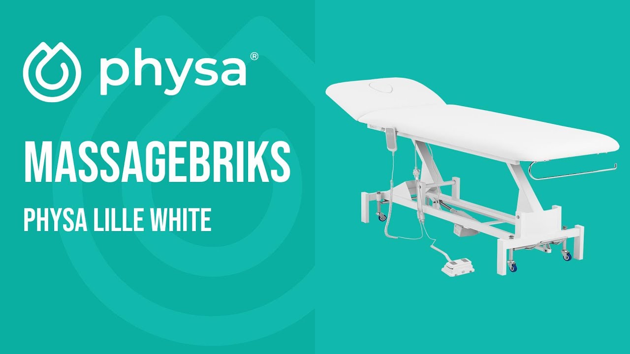 Massagebriks Physa LILLE WHITE | Produktpræsentation 10040398
