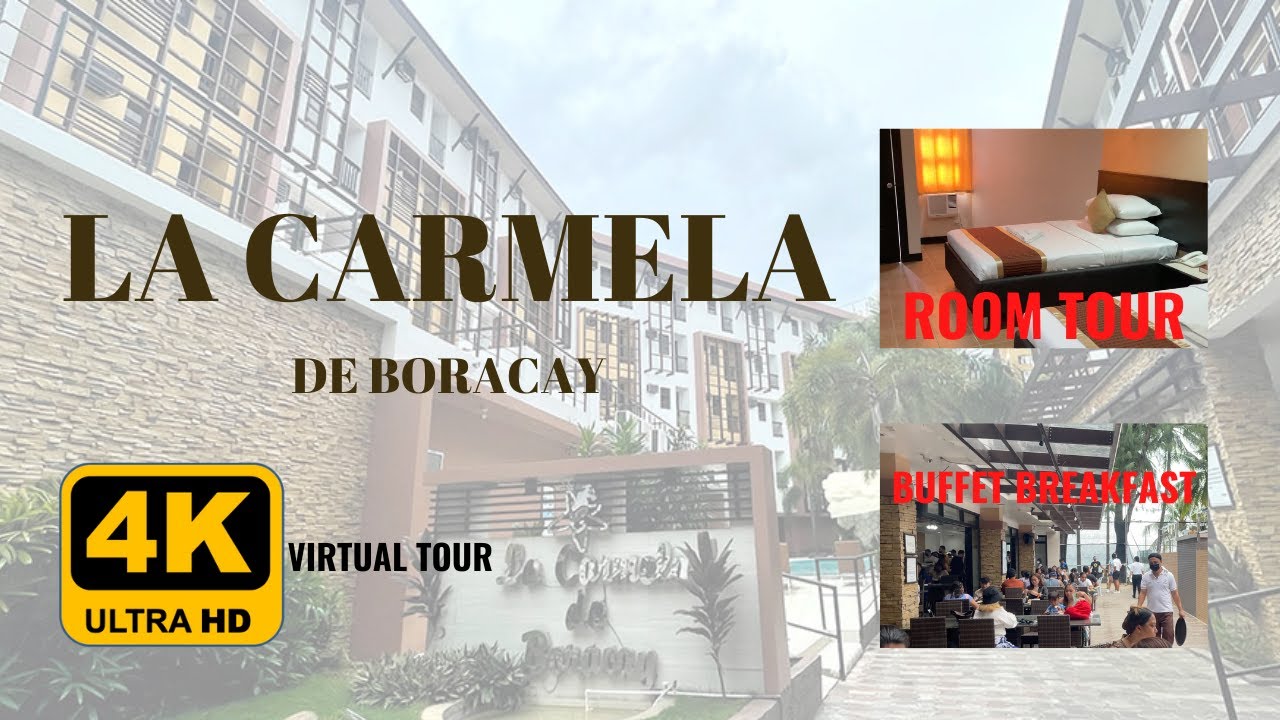 LA CARMELA DE BORACAY || QUICK ROOM TOUR + BUFFET BREAKFAST (4K).
