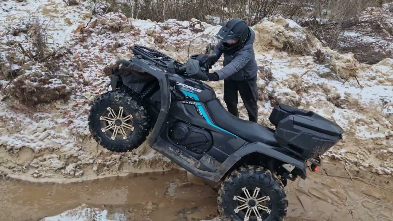 CF MOTO 520 VS CAN AM 570 ŚCIEŻKA ZDROWIA.