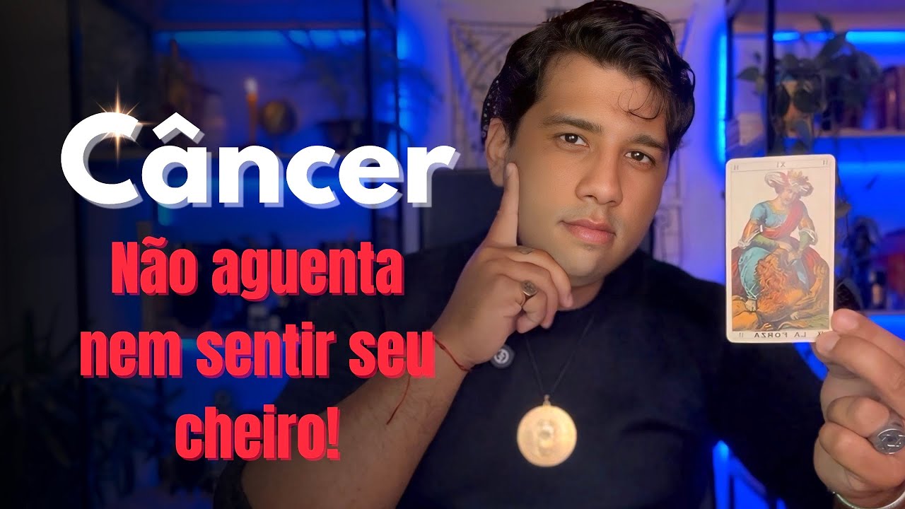 #CÂNCER♋️TEM ALGUÉM AÍ QUE NÃO AGUENTA NEM SENTIR SEU CHEIRO!❤️‍🔥UMA SITUAÇÃO TERÁ UM PONTO FINAL…