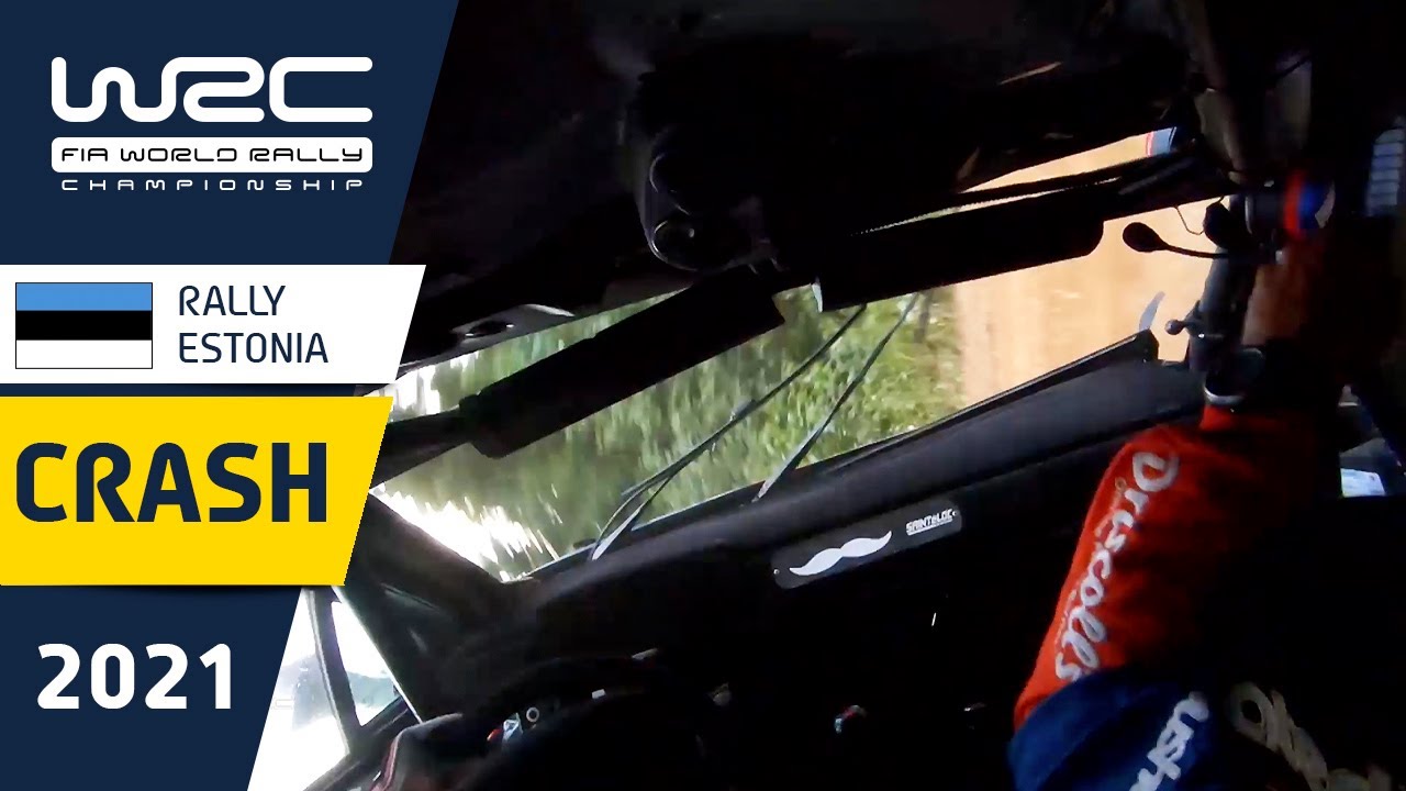 BIG CRASH Sean Johnston - Rally Estonia 2021