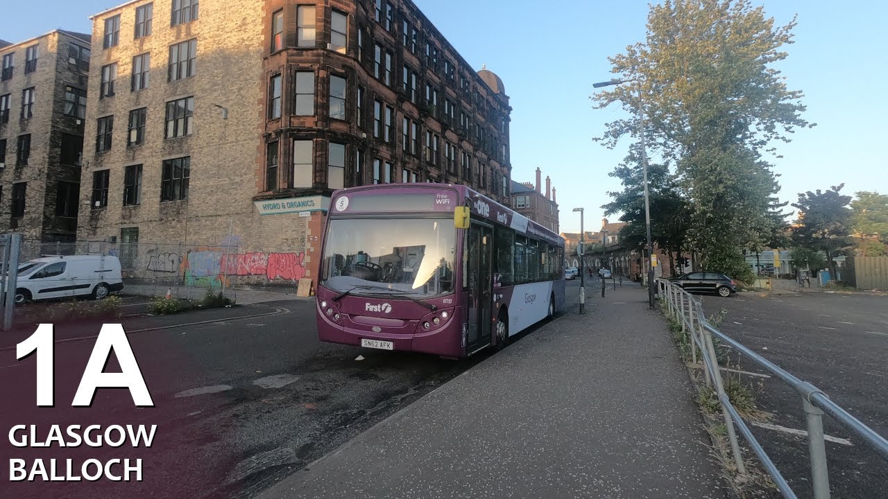 [GLA] [Single Decker] [West Dunbartonshire Express] First Bus Glasgow 1A (Glasgow - Balloch)