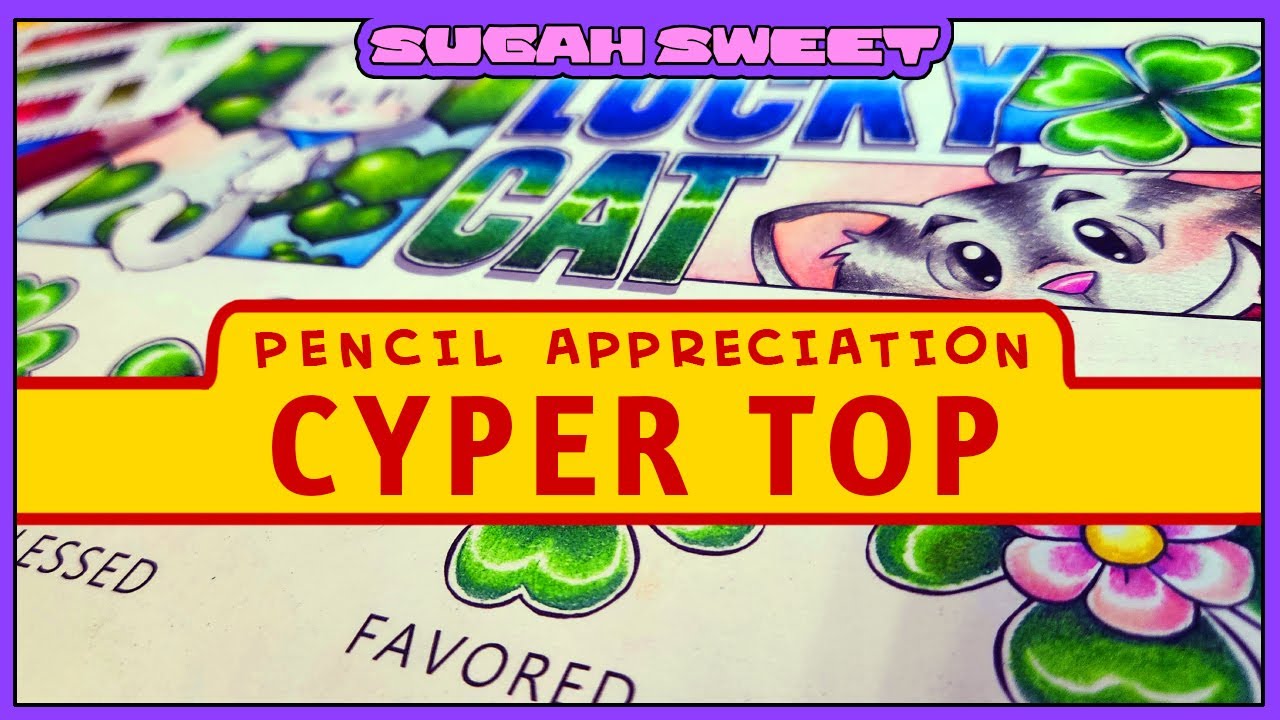 Cyper Top Color Pencil Review