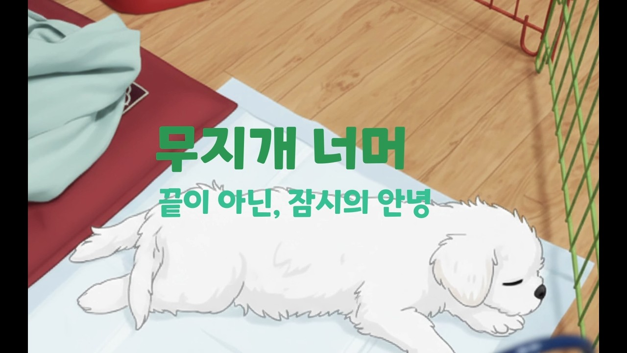[풀버전] 무지개 너머(끝이 아닌, 잠시의 안녕)