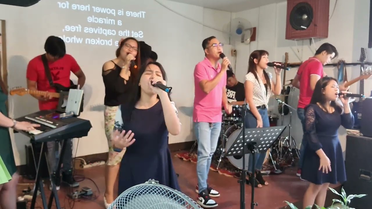 awesome in this place + God is great by hillsong cover