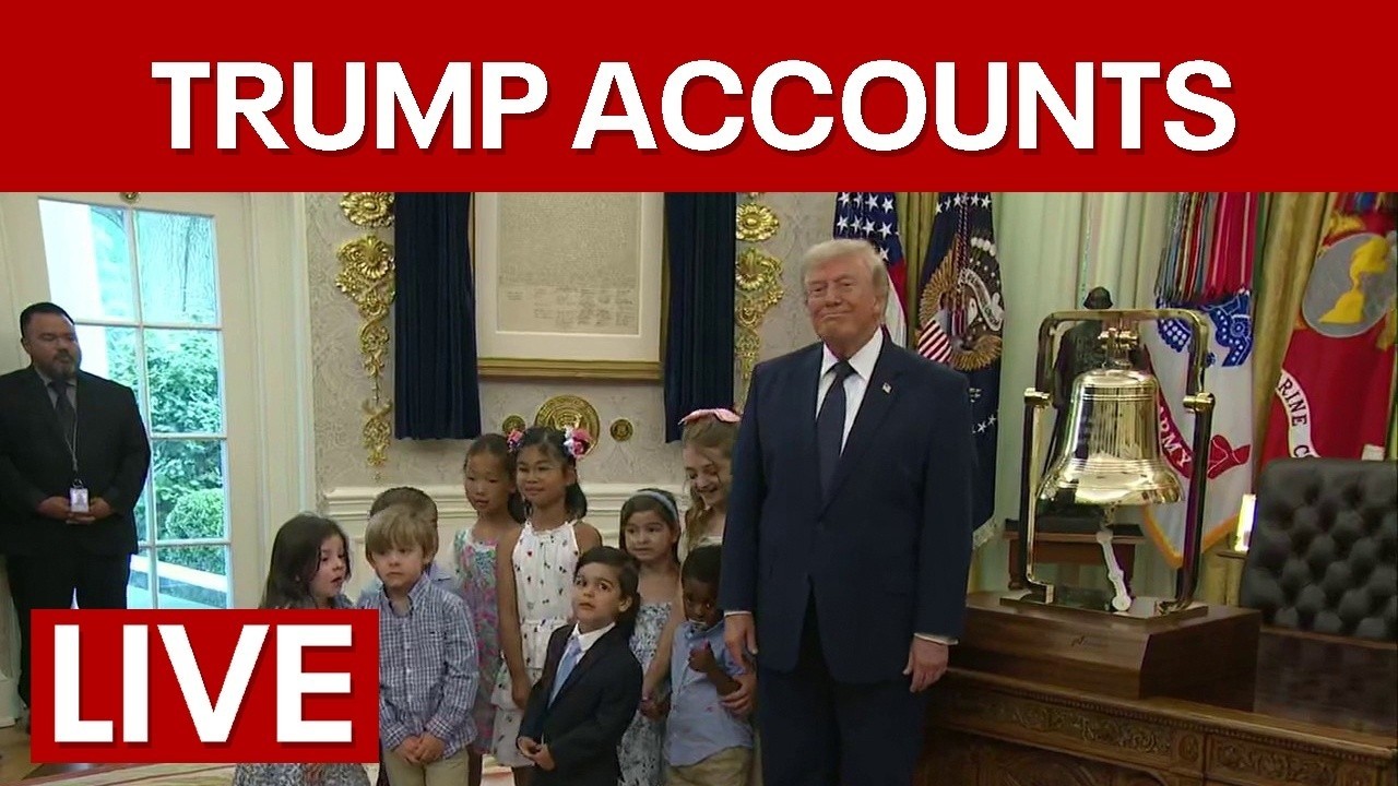 LIVE | Trump launches Trump Accounts