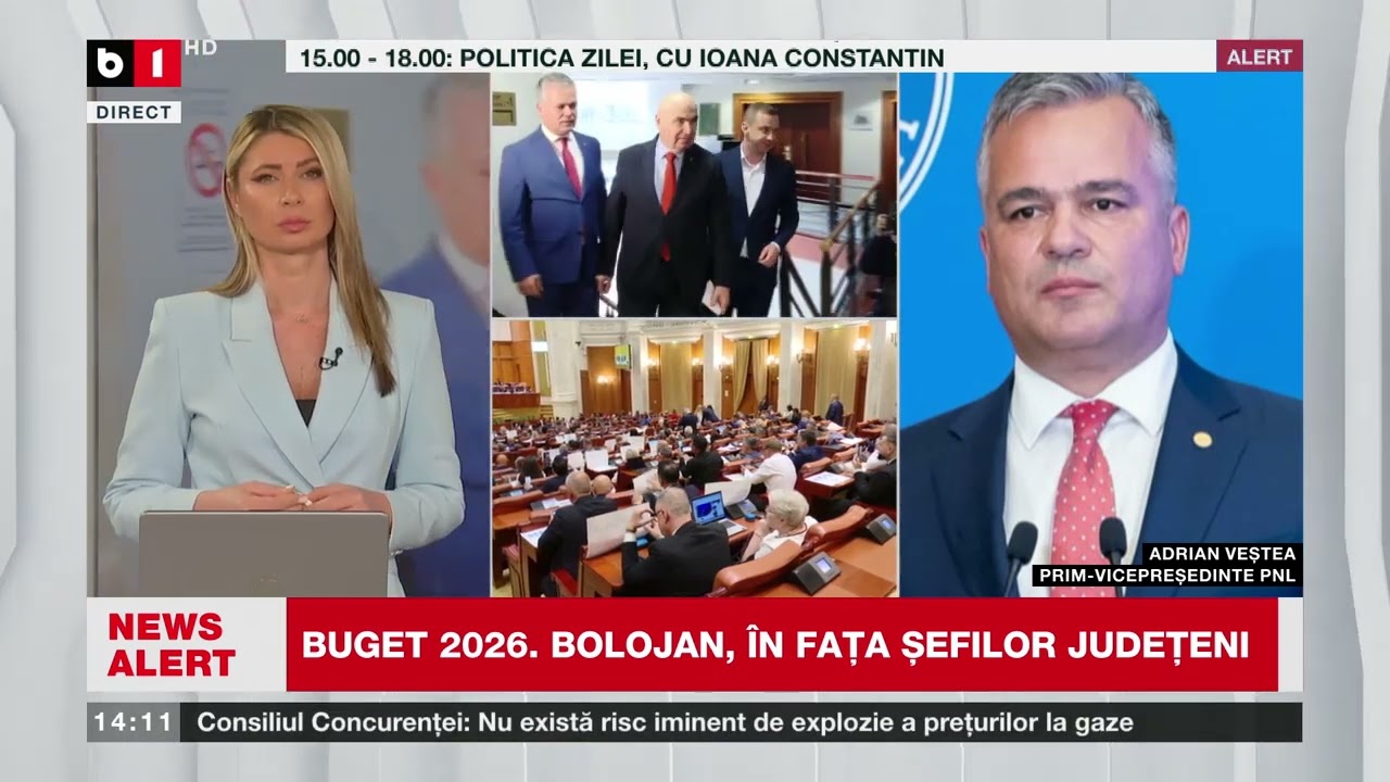 TALK B1 CU GABRIELA MIHAI MIHAI. CÂCIU, DESPRE BOLOJAN: NU MAI RĂMÂNE PREMIER PÂNĂ LA ROCADĂ P3