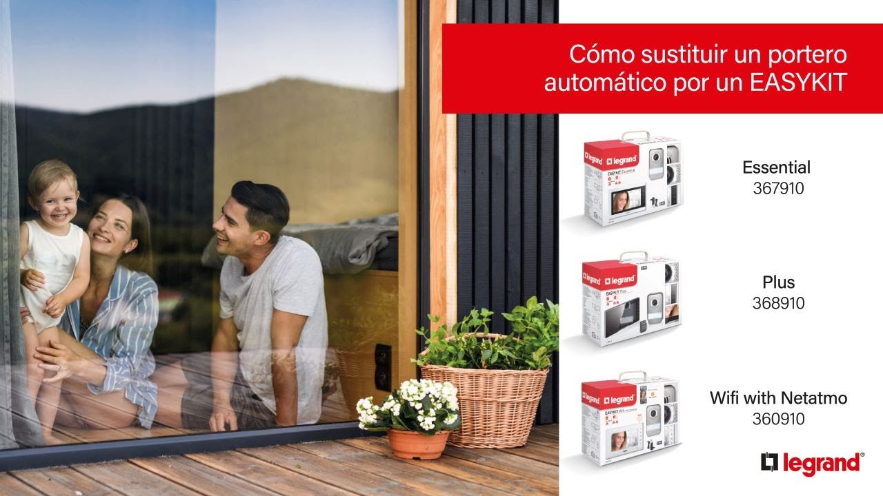 6. Sustituir un portero automático por un videoportero EASYKIT