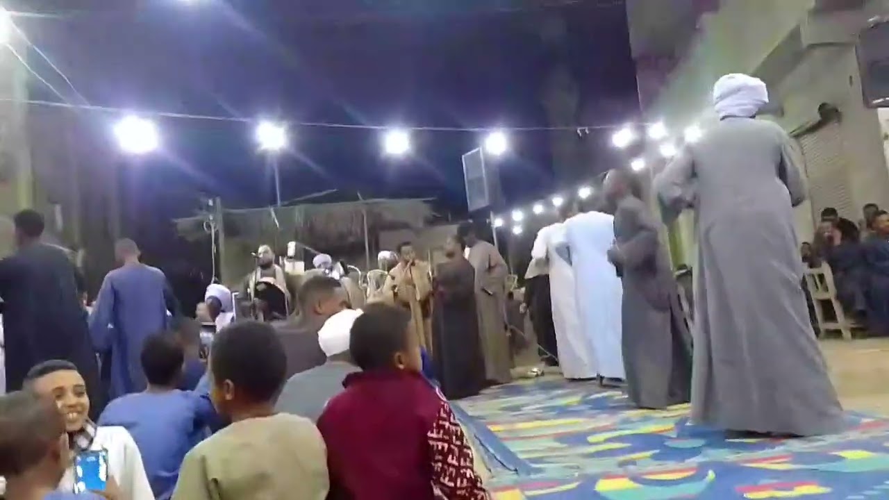 من ليله شباب غرب البلد العضايمه اسنا الاقصر مع اولاد الرنان