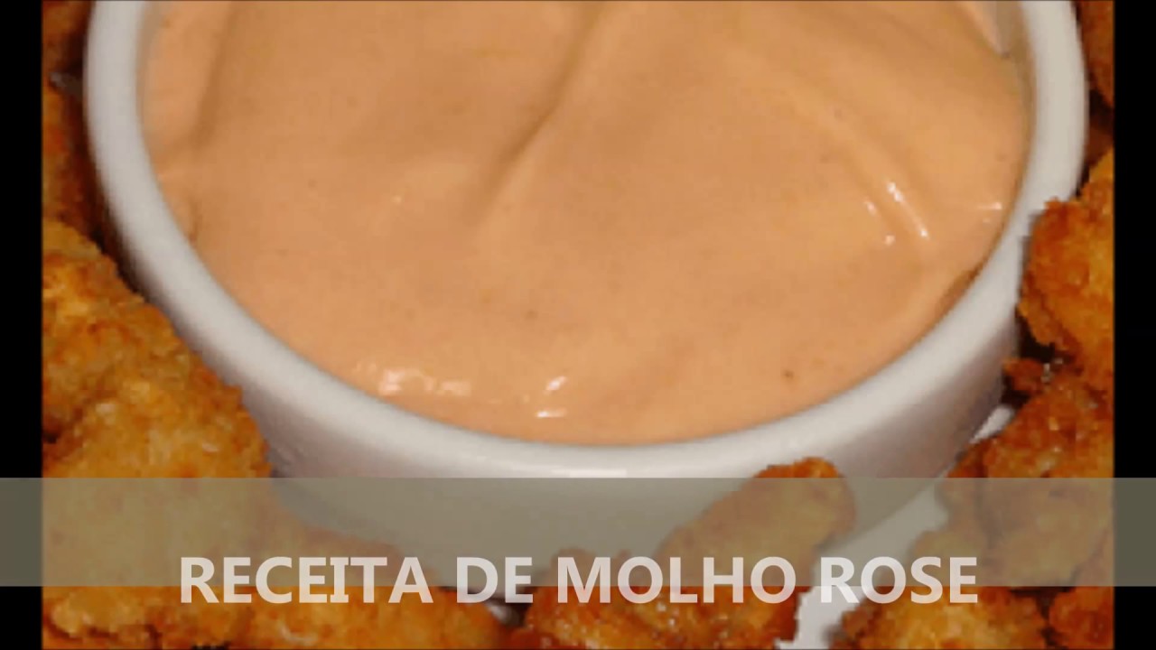 RECEITA DE MOLHO ROS&Eacute;