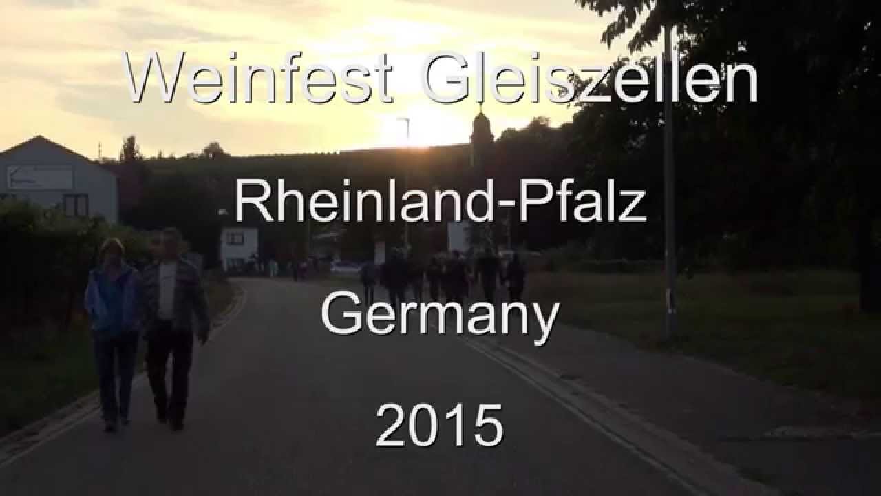 Weinfest Gleiszellen Rheinland-Pfalz Germany 2015 Teil 1