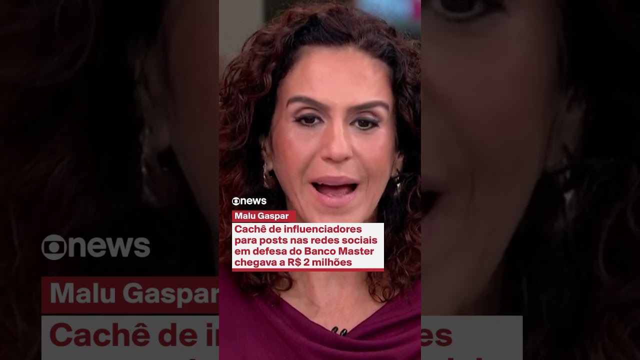 Cach&ecirc; de influenciadores para posts nas redes em defesa do Banco Master chegava a R$ 2 milh&otilde;es