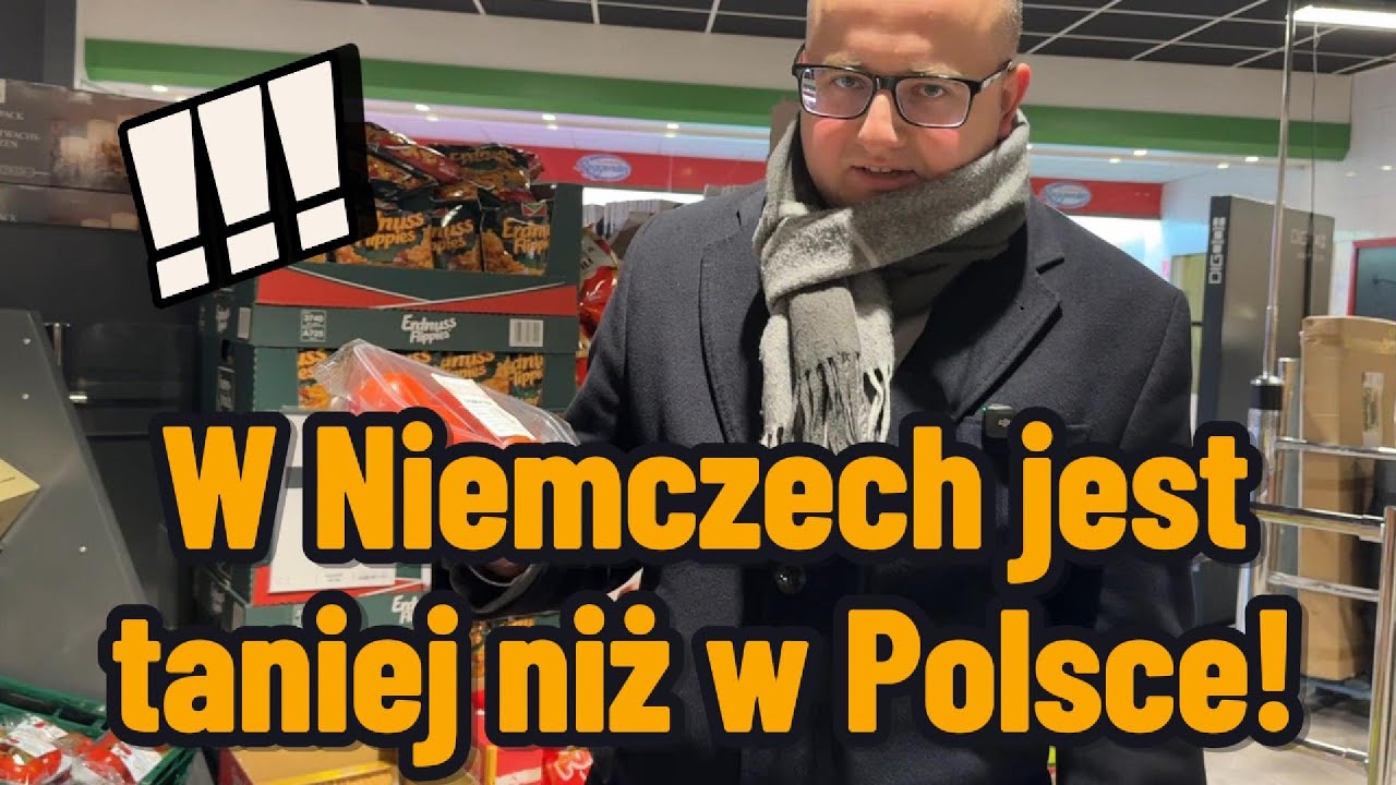 SZOK! Po roku rząd&oacute;w Tuska ceny w Niemczech są znacznie niższe niż w Polsce! Sprawdziłem!