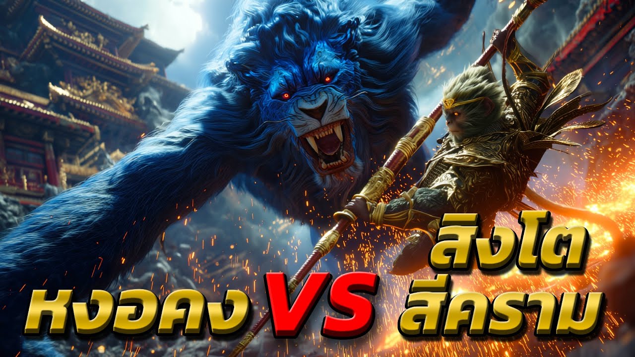 ศึกสะเทือนนครหลวง ทวงบัลลังก์คืน! | ซุนหงอคง VS สิงโตสีคราม