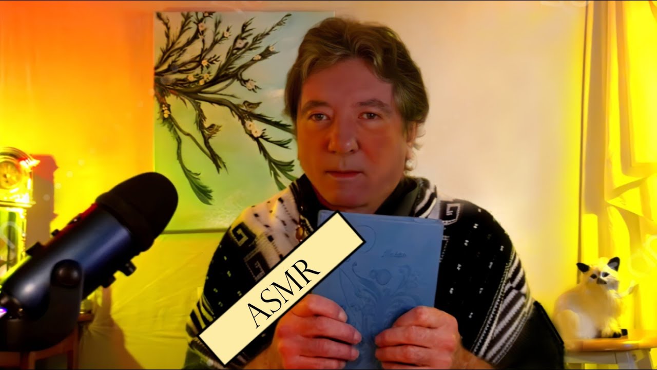 ASMR The book of knowledge RP. Book reading Quotes (Requested video) . Soft voice and triggers.