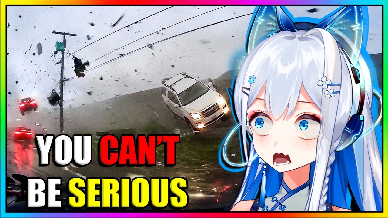 dashcam videos but they get increasingly more crazy (reaction)