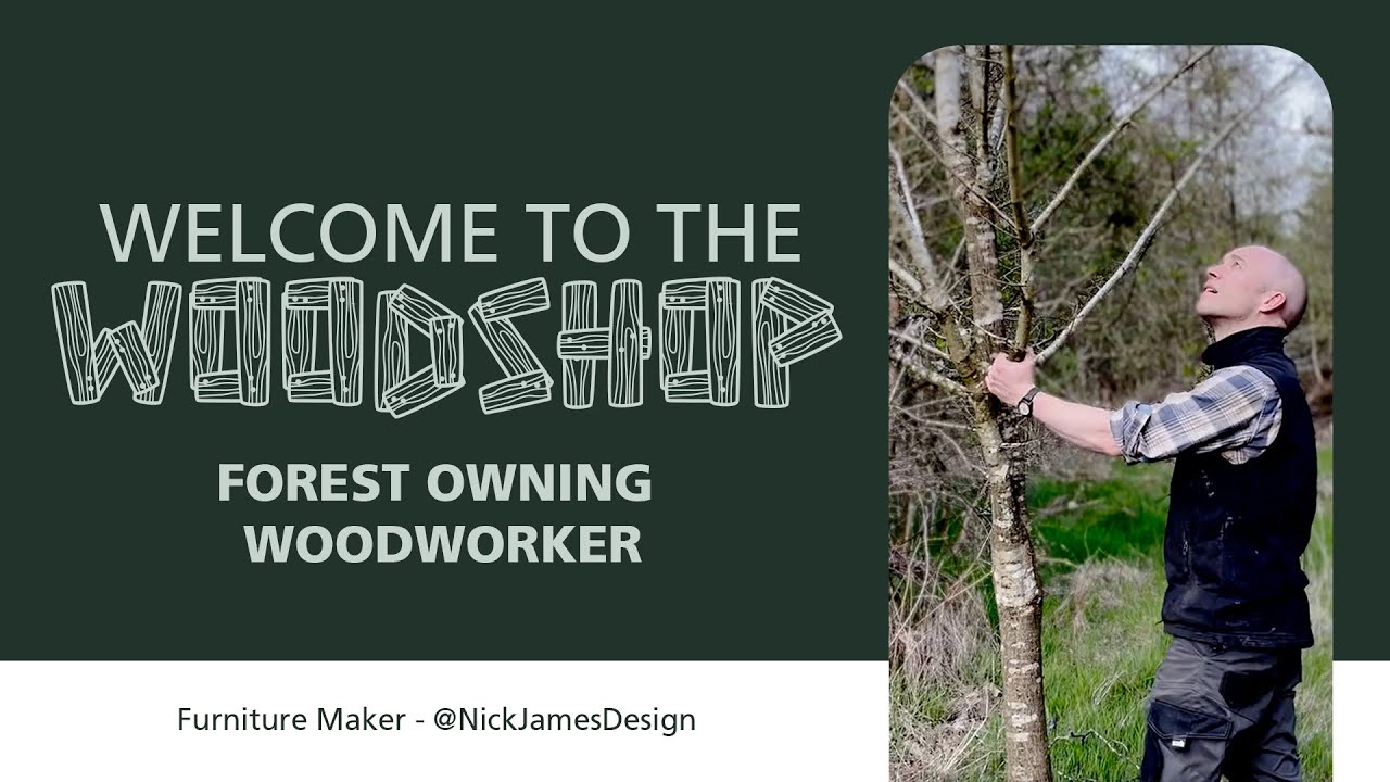 Welcome To The Woodshop of a Forest owning Woodworker, Nick James | Rubio Monocoat