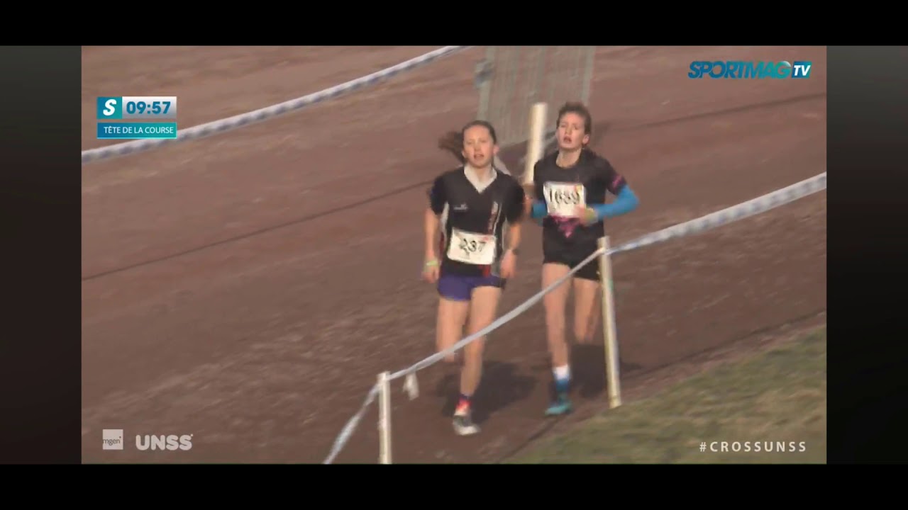 Cross UNSS championnat de France Reims 2020 minimes filles