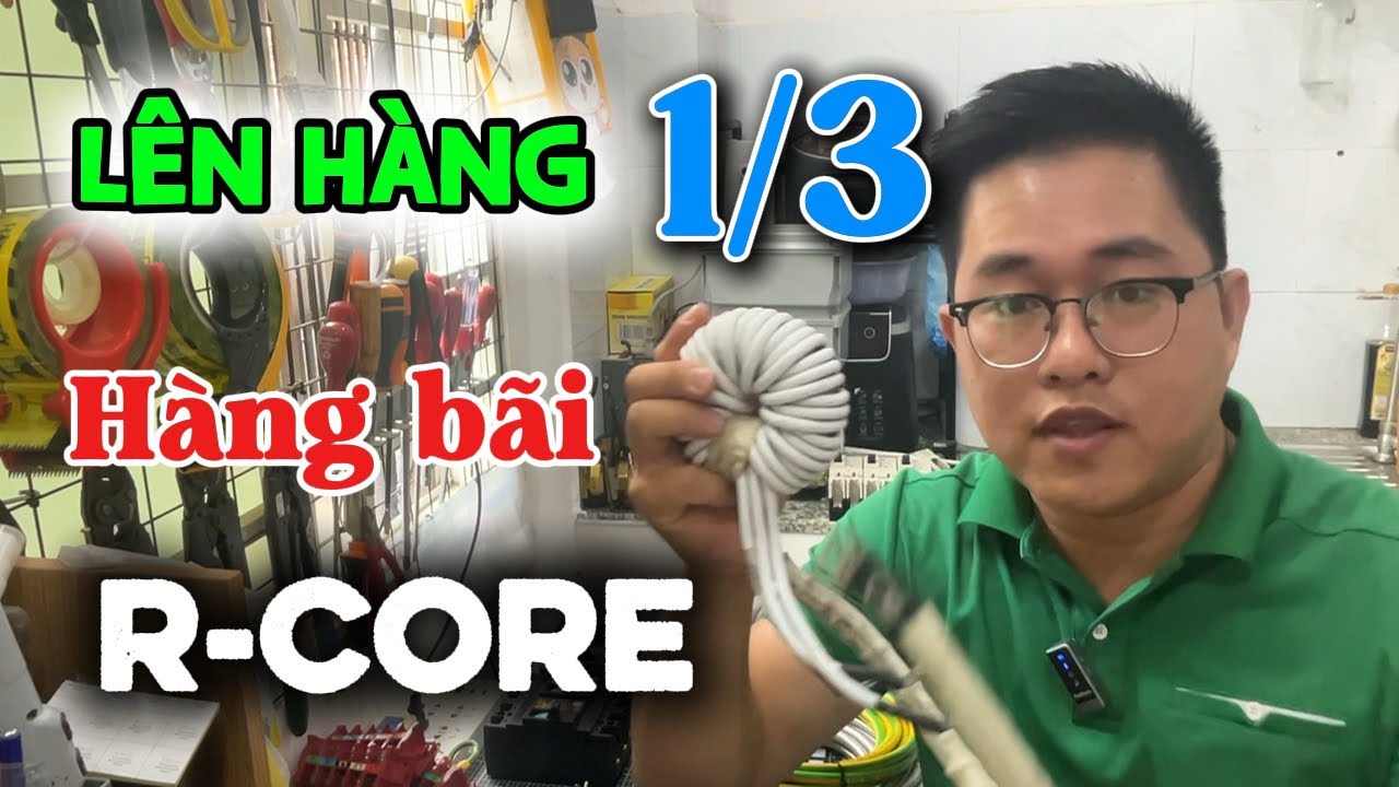 [LÊN HÀNG] Hàng bãi tháo máy - Biến áp R Core - Choke Tamura - Dây Lapp Kabel - CB khối MCCB