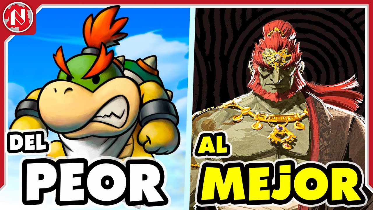 Del PEOR al MEJOR: Villanos de Nintendo