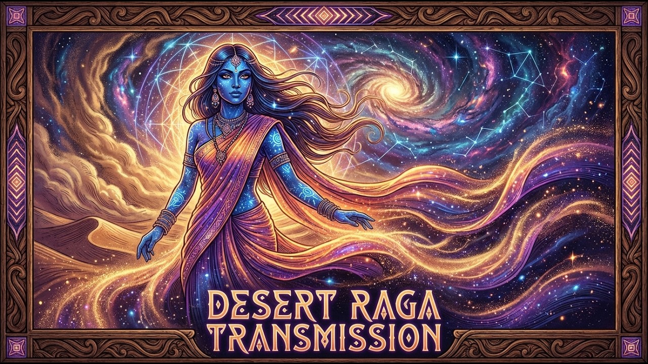 Desert Raga Transmission | Desi Psytrance Triphop Journey | Deep Bass Spiritual PsyDub Experience