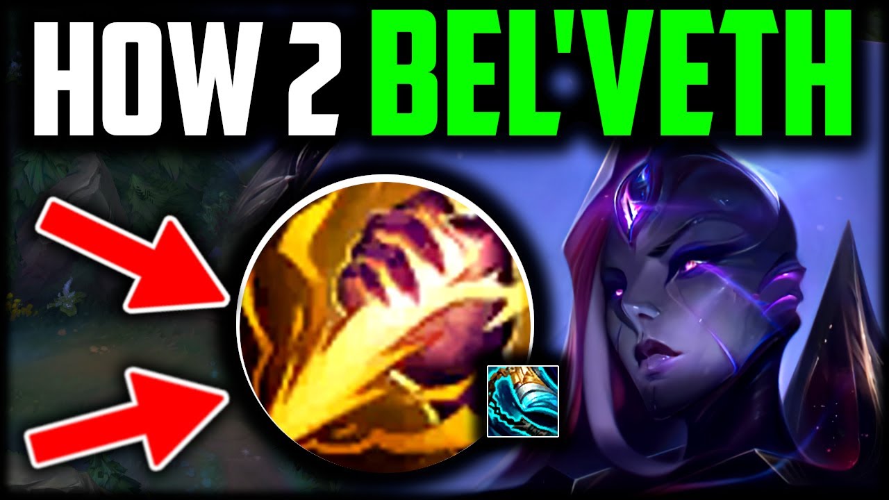How to Bel'Veth Jungle & CARRY (Best Build/Runes) Bel'Veth Guide Season 14 League of Legends