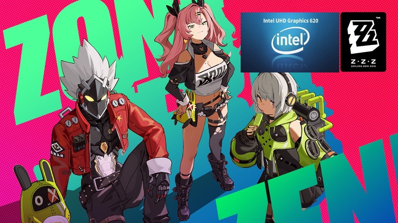 Играю в Zenless Zone Zero на интегрированной видеокарте Intel UHD 620.