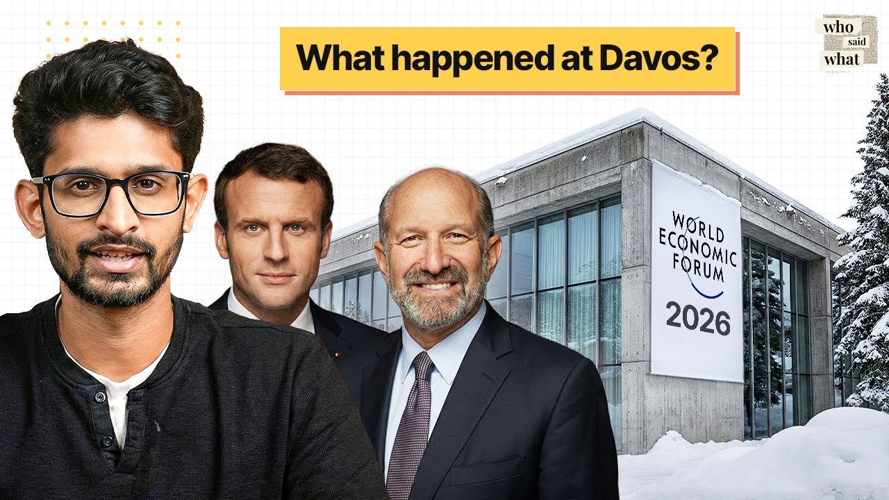 Some interesting things were said at Davos | Who said what? S2E27